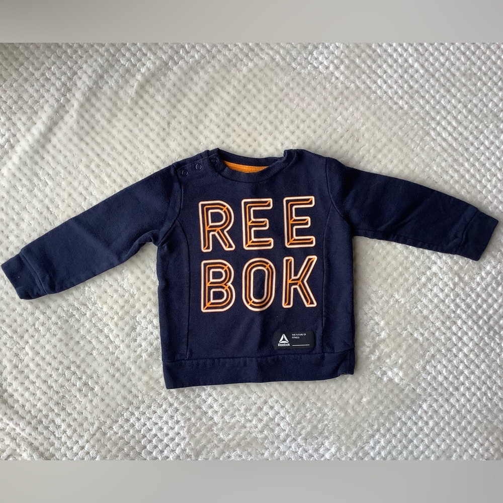 Reebok 2T Toddler Navy Sweatshirt